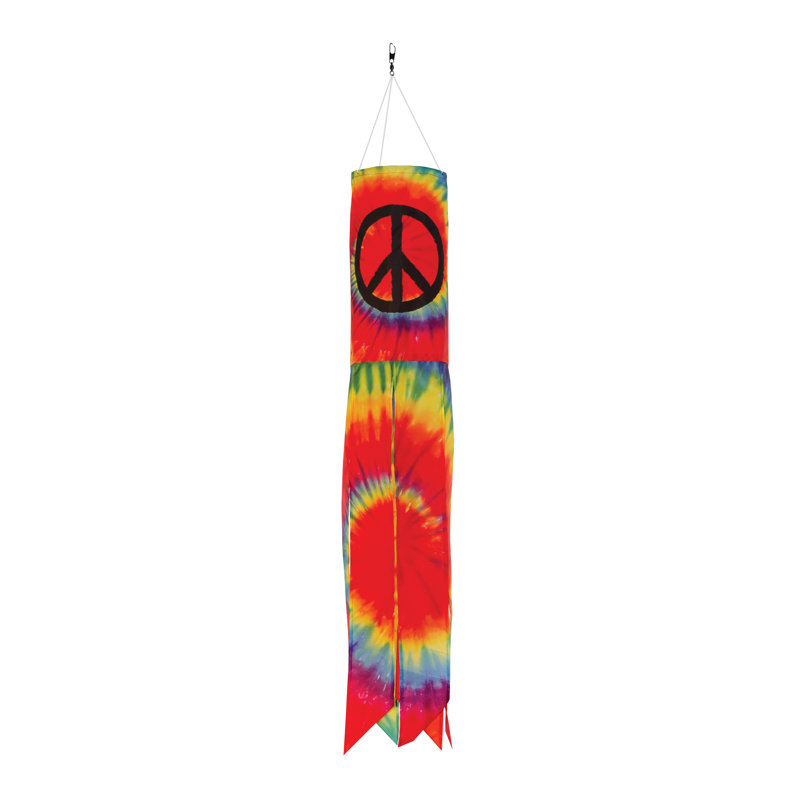 Manche à vent 30 "Peace Sign