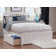 Brunelle Solid Wood Platform Bed with Matching Footboard and Storage Drawers 