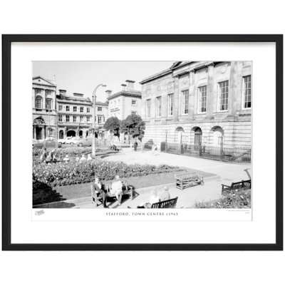 Stafford, Town Centre C1965 - Single Picture Frame Print