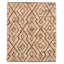 Kilim brun clair Sivas 5 pi 3 po x 6 pi 6 po