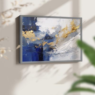 Abstract Series-CLII -Framed Print - Restickable