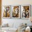 ANIMALS Series Lxxxix - Impression encadrée sur mesure de qualité supérieure - 3 pièces-631658563