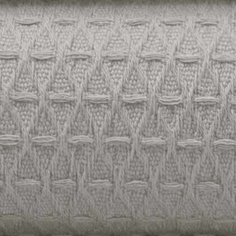 Couverture réversible en coton uni Nautica Baird, Très grand, gris