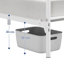 Metal Bed Frame with Headboard/Under-Bed Storage-872035658-872603584