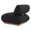 Chaise d'appoint noire