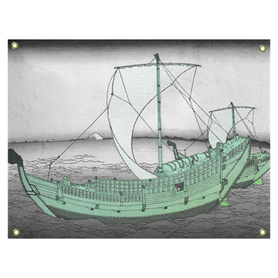 Tapisserie murale « the Kazusa Sea route »