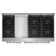 KOSTCH 48" Gas Range with 6 Burners & 1 Griddle Cooktop, Double 4.6 & 2.2 cu. ft. Oven
