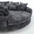 Comfortable Double Loaf Sofa Bed-195197368