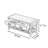 39.4in Retro style Shoe Storage Bench