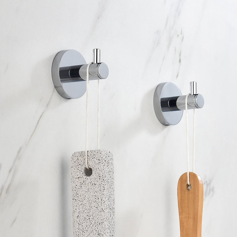 Wall Mounted Robe Hook, Chrome