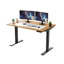 Bureau assis-debout électrique Rise Up à double moteur avec plateau en bambou-757325553-803472718