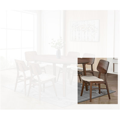 Chaise d'appoint Teo (ensemble de 2)