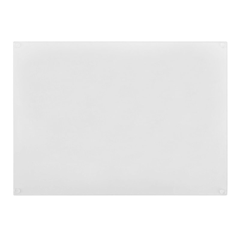 Tempered Glass Succulent Plant Chopping Board, 28.5 cm W x 20 cm L