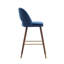 Tabouret de bar en velours Loganville-1871528027