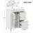 24'' Single Bathroom Vanity with Top