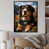 Black Floater Framed