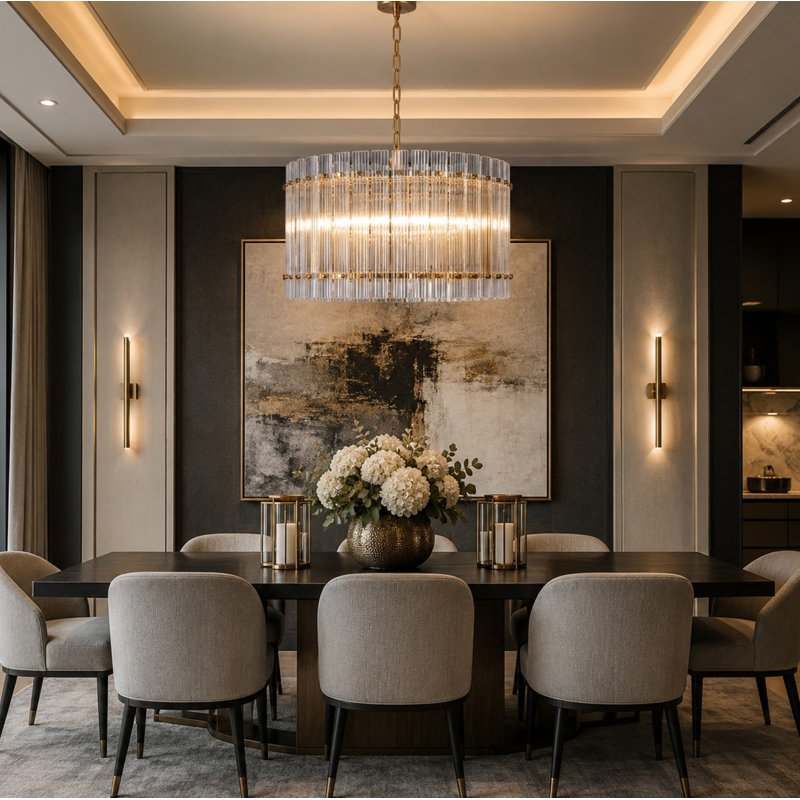 12 - Light Chandelier