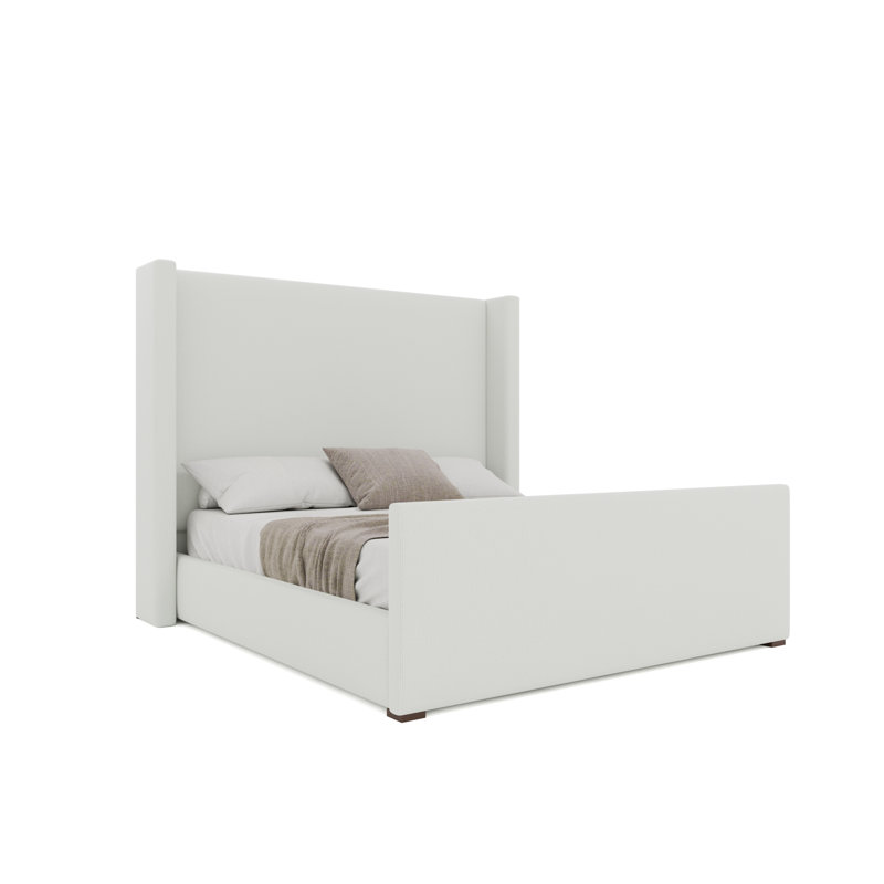 Lit de pied de lit Aylet Luxe, Natural, Queen