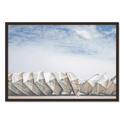 Hennecy "Wooden Boats" Print by Leah Straatsma