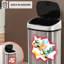 Stockholm Steel Motion Sensor Kitchen Trash Can - 58L