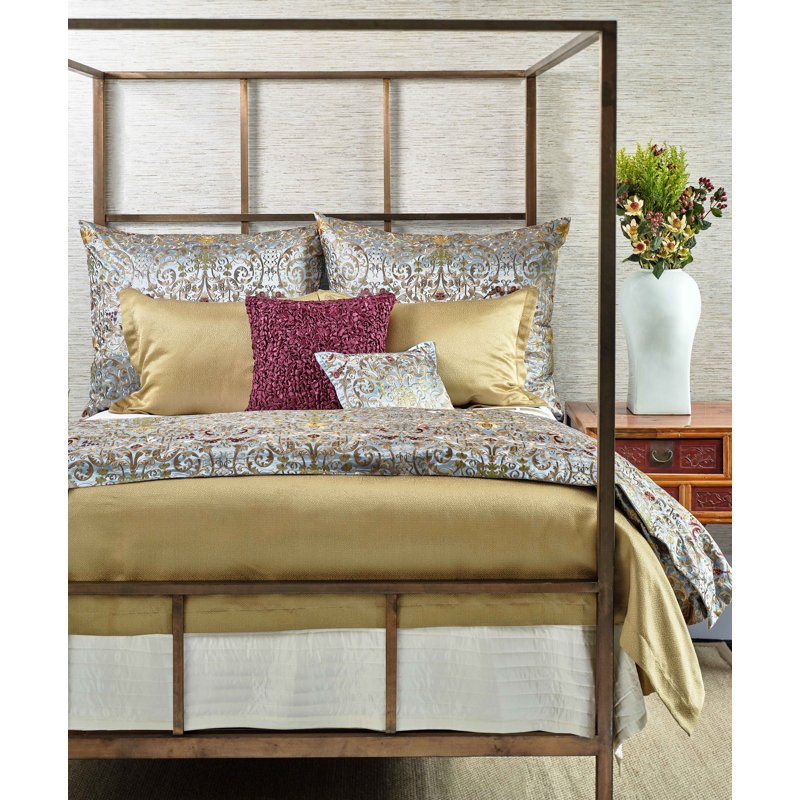  Housse de couette The Met x Ann Gish Venezia, Housse de couette pour très grand lit, Bleu