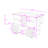 Rolling Kitchen Island Cart with Drop Leaf, Power Outlet, Adjustable Shelves and 2 Storage Drawers-1259537905