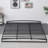 Low Profile 6 Inch Metal King Bed Frame with Steel Slats, No Box Spring Needed, Heavy Duty Support