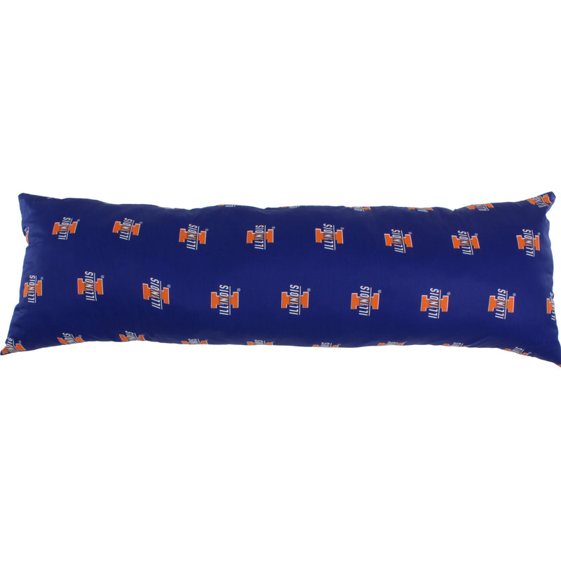 100% Cotton Lumbar Pillow, Illinois Fighting Illini