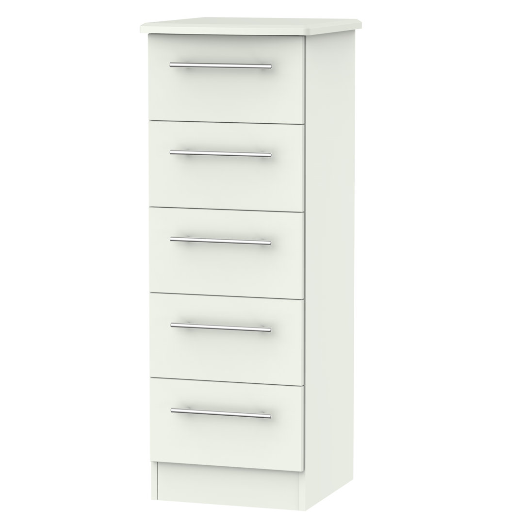 Fully Assembled Levine 5 Drawer Chest