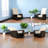 Khaki Rattan Recliners, Steel Frame, Modern Outdoor Patio Chair