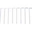 Abri d'auto robuste 10 pi x 20 pi, portatif avec 2 portes et 4 fenêtres ventilées, pour tondeuses à gazon, blanc-122084415