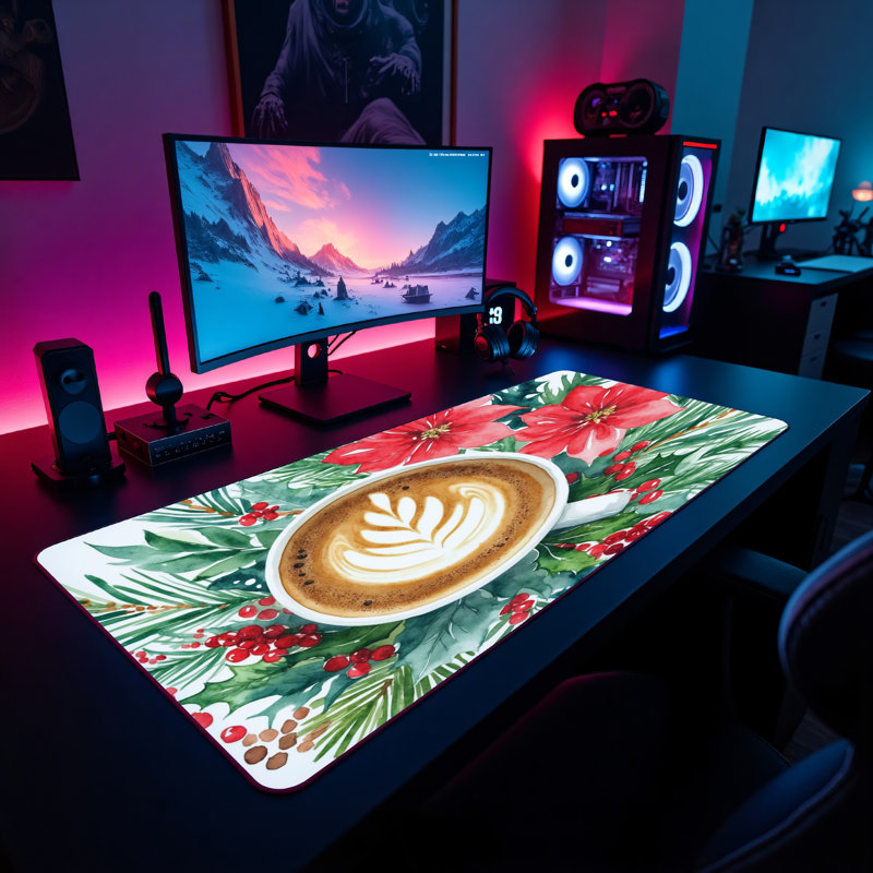 Polyester Desk Pad, 23.6x13.8