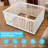 14 Panel Exercise Pen With Door, Indoor Pet Playpen