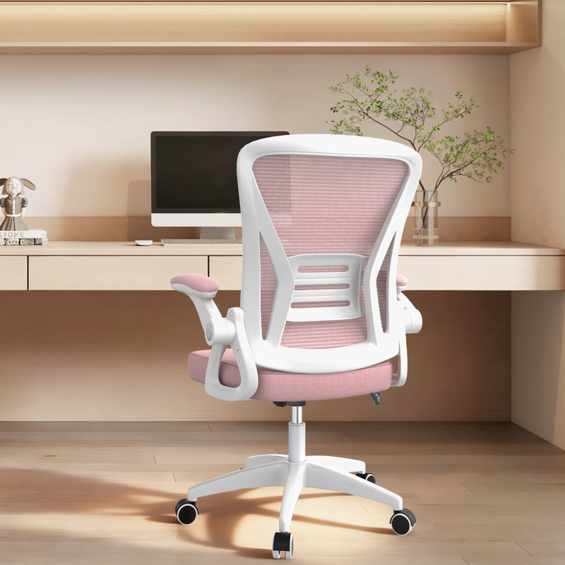 Inbox Zero Office Chair, Pink