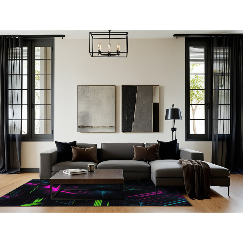 Dynamic Glow Rug, Rectangle 3' x 5'