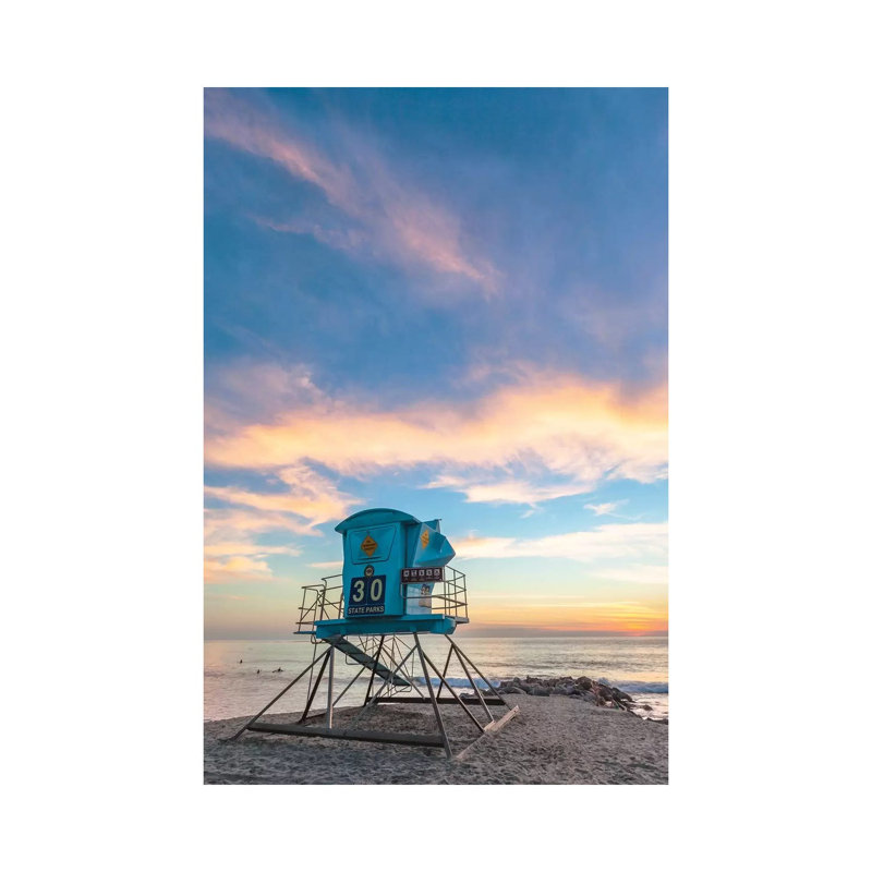 Sunset In Carlsbad by Danita Delimont - Print on Canvas, Wrapped Canvas, 66.04cm H x 45.72cm W x 3.81cm D