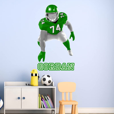 Text & Numbers Non-Wall Damaging Wall Decal