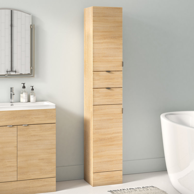Fusion Linen Cabinet, Natural Oak