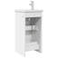 Single Bathroom Vanity with Ceramic Basin-1665480330