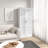 71" Tall Storage Cabinet with Movable Storage Shelves