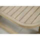 Emory Acaica Wood Coffee Table With Light Teak Finish