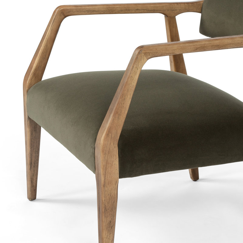Tyler 22" Armchair, Loden Performance Velvet