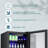 17-Inch 3.1 Cu.Ft Mini Beverage Fridge - 130 Can Capacity, Adjustable Temp Control, Soda/Wine/Beer Cooler, Home/Office (Black)