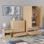 Maybery 3 Piece Bedroom Set (1 Drawer Bedside Chest, 5 Drawer Chest, 2 Door 2 Drawer Wardrobe), (4)-777266057