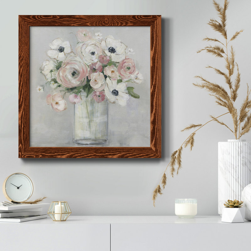 «Fall Giving Thanks» - Cadre photo, art textuel sur toile, H 17 po x l 17 po x P 1,5 po, Érable encadré