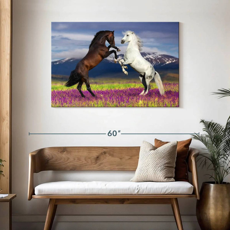 Chevaux ludiques Brampt, H 30 po x l 45 po