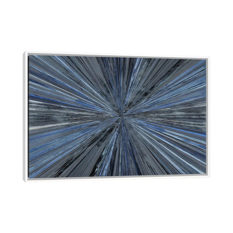 Lumière chatoyante I, Inversé, Toile avec cadre flottant blanc, H 18 po x l 26 po