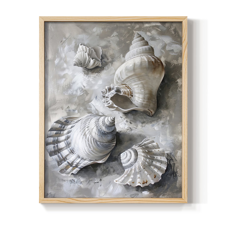 NAUTICAL Series CCLxxxx, reproduction encadrée - bois massif, Naturel, H 21 po x l 17 po