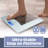 Ultra Thin, Silver and Glass Scale With Easy To Read LCD Display - Auto Step On