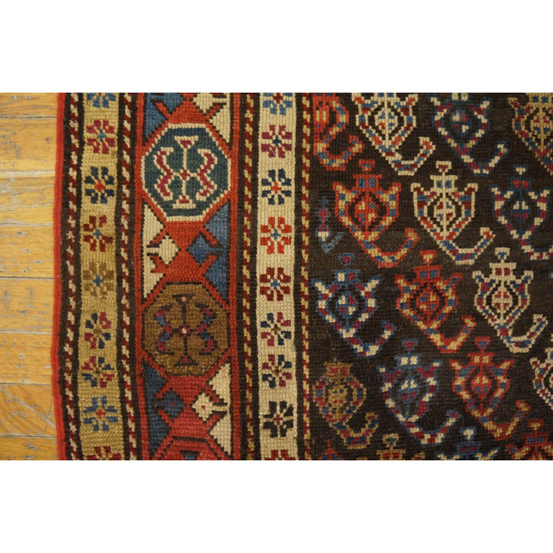 Hand Knotted Wool Geometric Area Rug